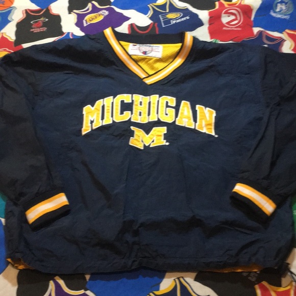 Champion Other - Vintage Champion Michigan Pullover Windbreaker